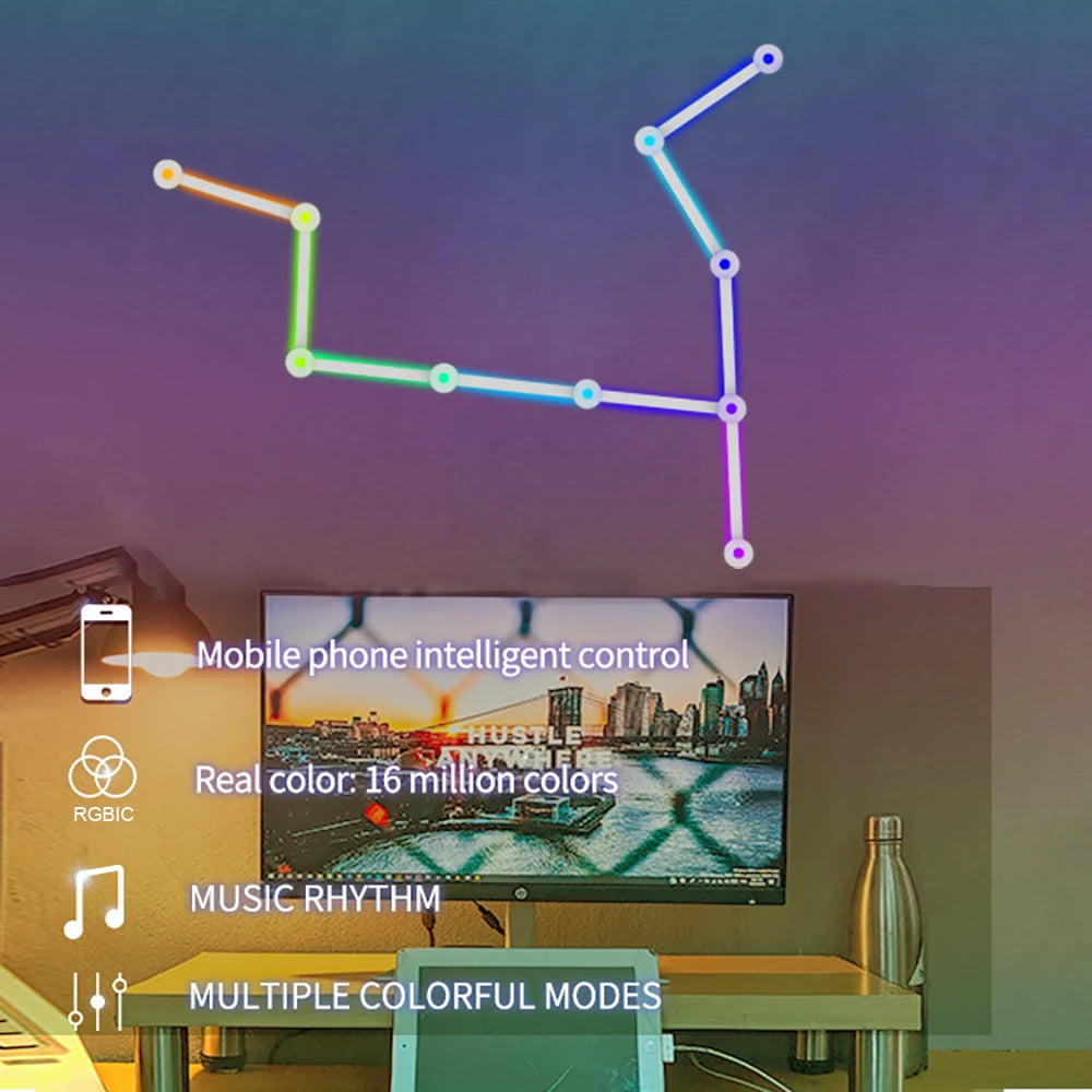 Smart RGB LED Wall Light