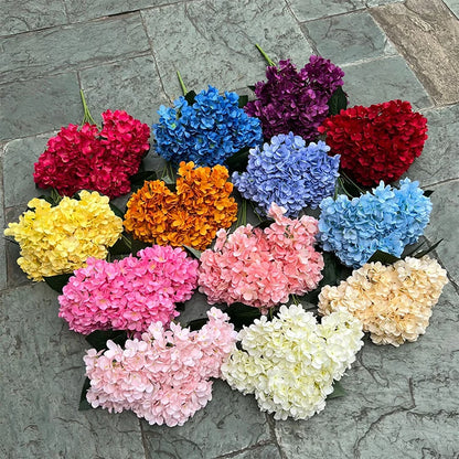 Silk Hydrangea Flower Bouquet