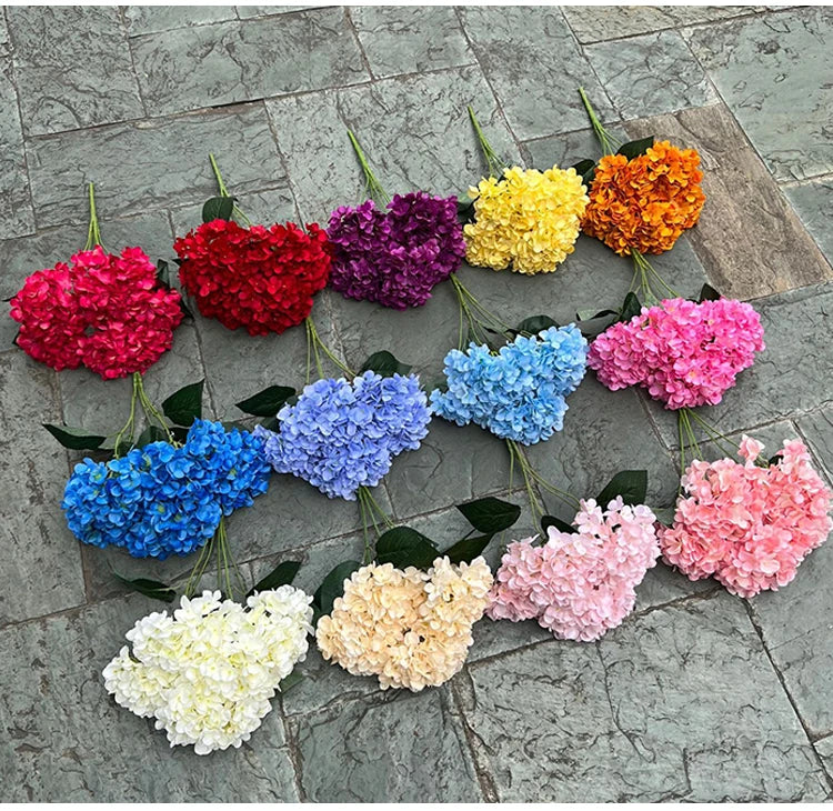Silk Hydrangea Flower Bouquet