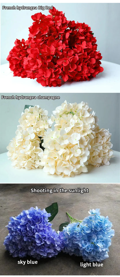Silk Hydrangea Flower Bouquet