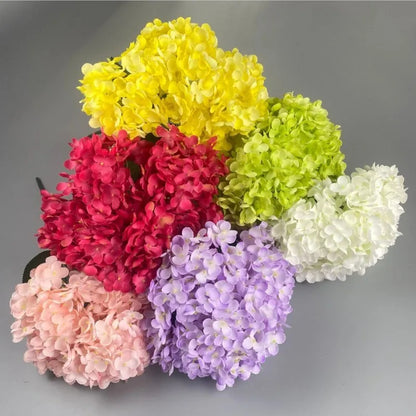 Silk Hydrangea Flower Bouquet