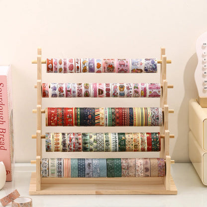 Wooden Jewelry Storage Rack