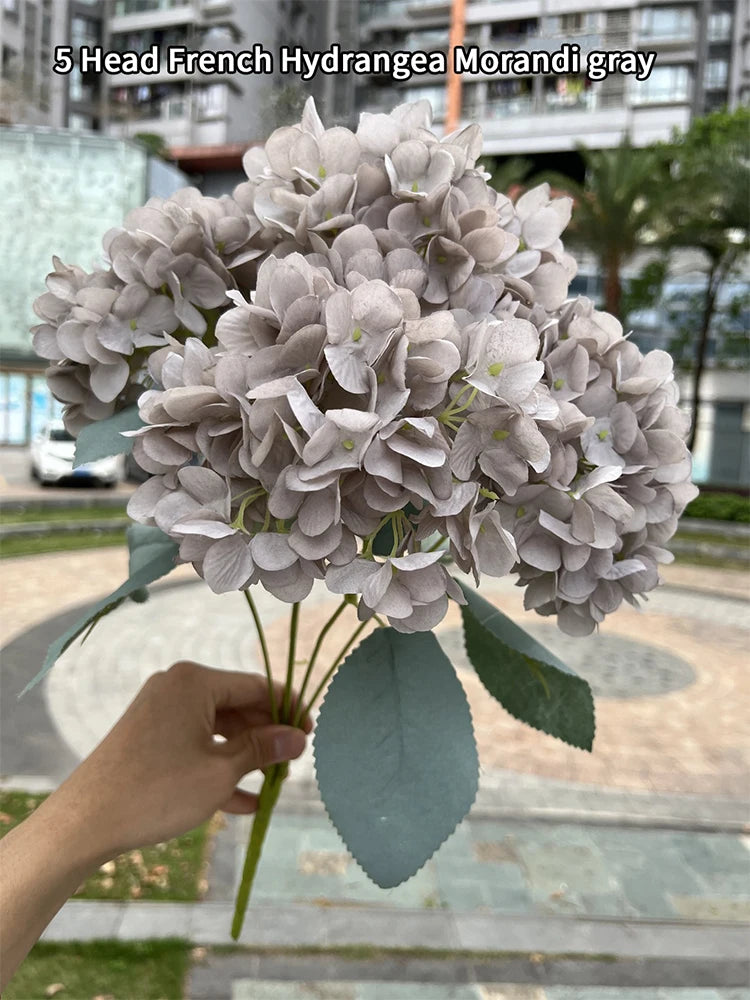 Silk Hydrangea Flower Bouquet