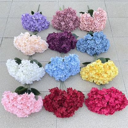 Silk Hydrangea Flower Bouquet