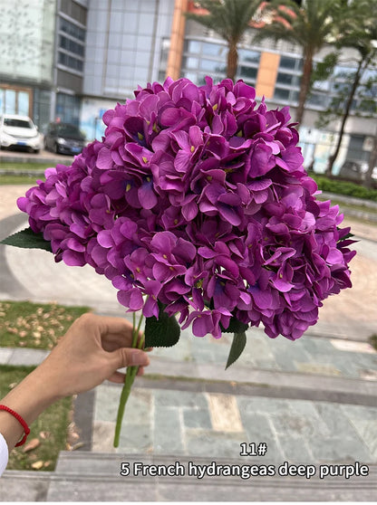 Silk Hydrangea Flower Bouquet