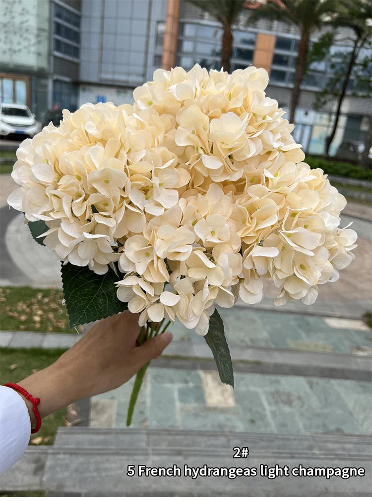 Silk Hydrangea Flower Bouquet