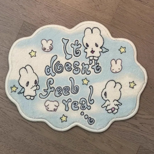 Cute Plush Animal Floor Mat
