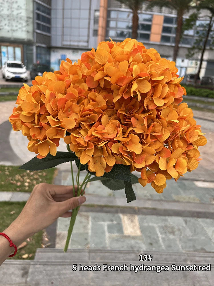 Silk Hydrangea Flower Bouquet