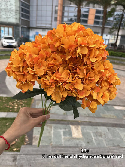 Silk Hydrangea Flower Bouquet