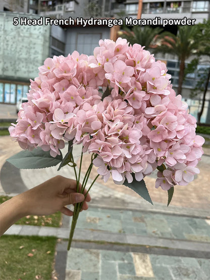 Silk Hydrangea Flower Bouquet