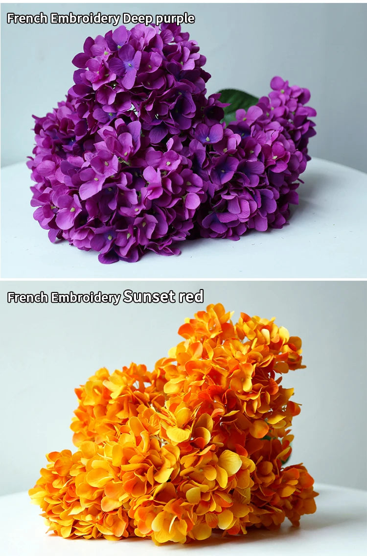 Silk Hydrangea Flower Bouquet