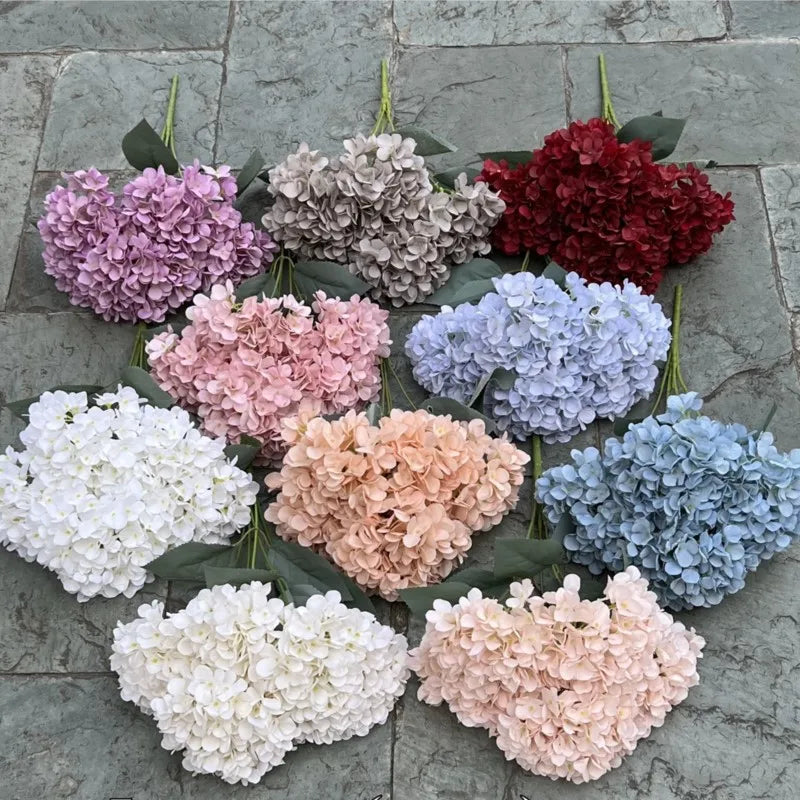 Silk Hydrangea Flower Bouquet