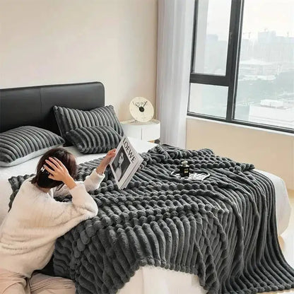 Luxury Rabbit Velvet Blanket
