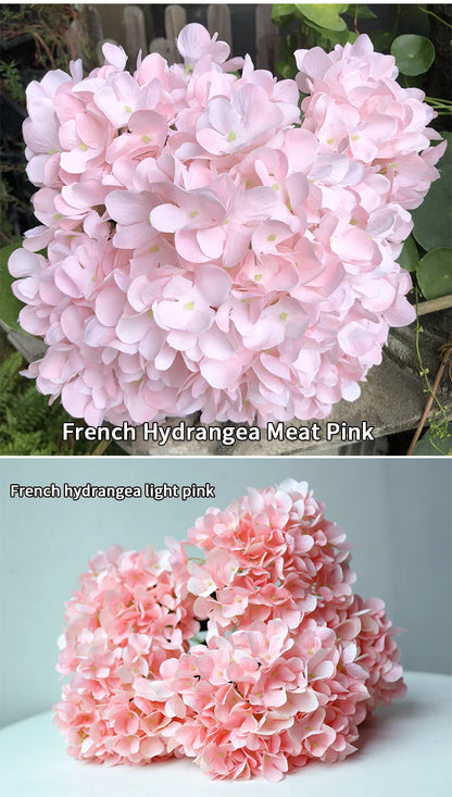 Silk Hydrangea Flower Bouquet