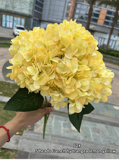 Silk Hydrangea Flower Bouquet