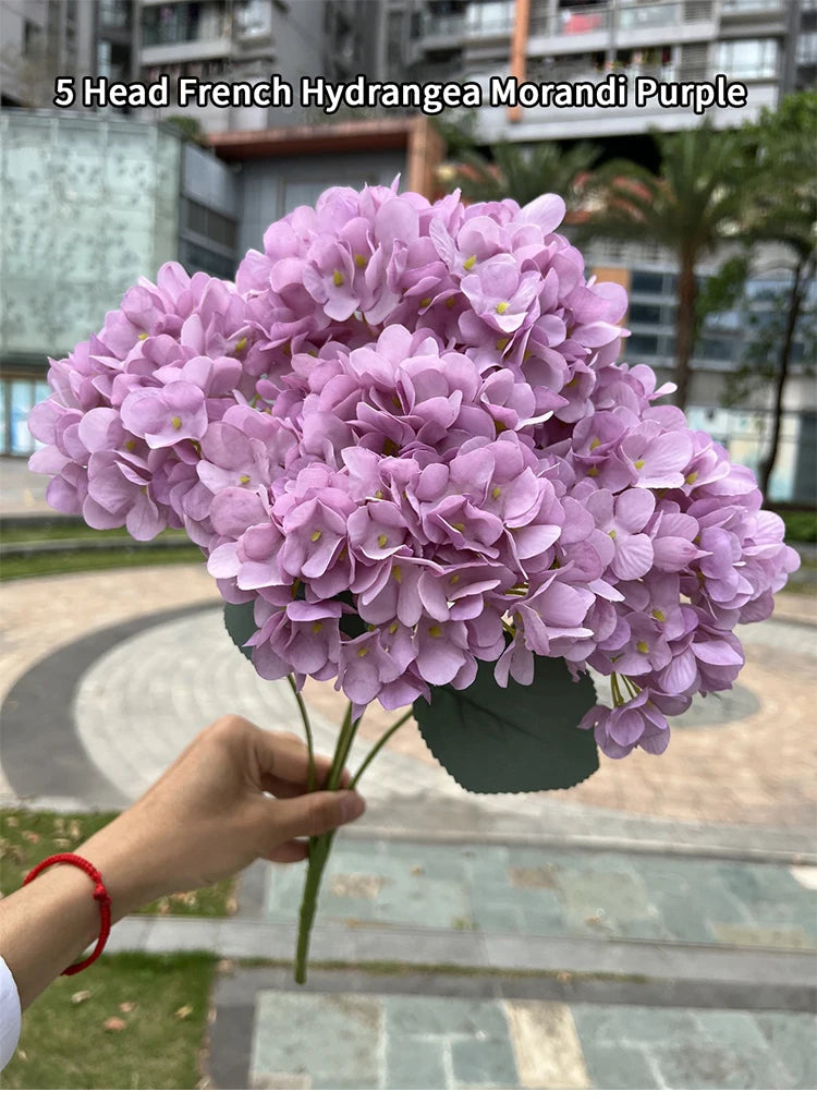 Silk Hydrangea Flower Bouquet