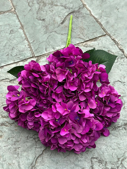 Silk Hydrangea Flower Bouquet